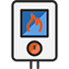 Hot Water Water Heater Icon